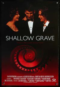 8r414 SHALLOW GRAVE DS 1sh '95 Ewan McGregor, Kerry Fox, Danny Boyle