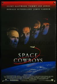8r439 SPACE COWBOYS DS 1sh '00 astronauts Clint Eastwood, Tommy Lee Jones & Sutherland!
