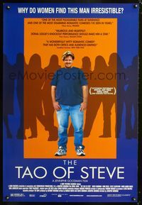 8r486 TAO OF STEVE 1sh '00 Jenniphr Goodman directed, why do women find him irresistible?!