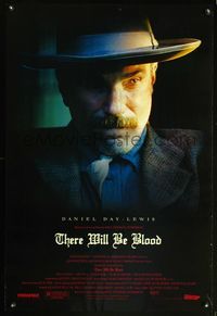 8r493 THERE WILL BE BLOOD DS 1sh '07 close-up of Daniel Day-Lewis, P.T. Anderson directed!