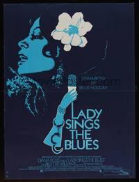 8s394 LADY SINGS THE BLUES French 15x21 '72 Diana Ross as Billie Holiday!
