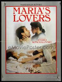8s403 MARIA'S LOVERS French 15x21 '84 sexy images of Nastassja Kinski & John Savage, Carradine!