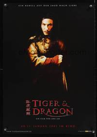 8s239 CROUCHING TIGER HIDDEN DRAGON teaser German '01 Ang Lee kung fu masterpiece, Chen Chang!