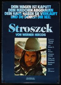 8s272 STROSZEK: A BALLAD German '77 Werner Herzog, great image of Bruno S. in cowboy hat!