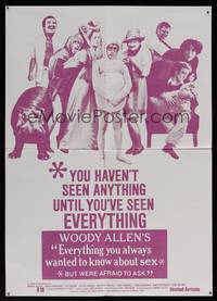 8s078 EVERYTHING YOU ALWAYS WANTED TO KNOW ABOUT SEX New Zealand '72 Woody Allen directed!