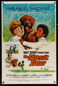 8t091 BISCUIT EATER revised 1sh '72 Earl Holliman, Patricia Crowley & Walt Disney dogs!
