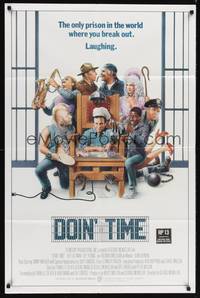 8t262 DOIN' TIME int'l 1sh '85 wacky artwork of Jeff Altman, Dey Young, Richard Mulligan!
