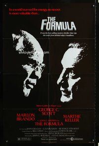 8t315 FORMULA 1sh '80 Marlon Brando, George C. Scott, directed by John G. Avildsen!
