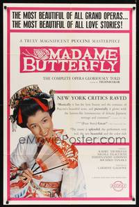 8t545 MADAME BUTTERFLY Italian/Eng 1sh '66 Madama Butterfly, Kaoru Yachigusa, Japanese opera!