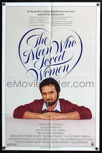 8t565 MAN WHO LOVED WOMEN 1sh '83 Burt Reynolds, directed by Blake Edwards!
