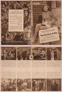 8v224 ROAD HOUSE German program '50 different images of Ida Lupino & Cornel Wilde, film noir!
