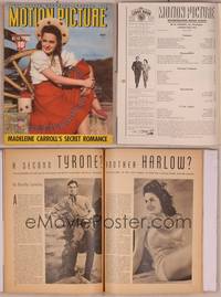 8v113 MOTION PICTURE magazine May 1941, great portrait of Olivia De Havilland as peasant girl!