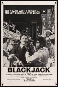 8w079 BLACKJACK 1sh '78 blaxploitation, William Smith & Tony Burton!