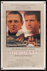 8w093 BOUNTY 1sh '84 Mel Gibson, Anthony Hopkins, Laurence Olivier, Mutiny on the Bounty!