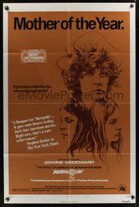 8w229 EFFECT OF GAMMA RAYS ON MAN-IN-THE-MOON MARIGOLDS style B 1sh '72 art of Joanne Woodward!