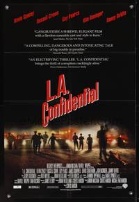 8w466 L.A. CONFIDENTIAL 1sh '97 Kevin Spacey, Russell Crowe, Danny DeVito, Kim Basinger