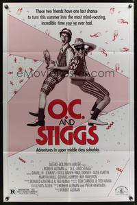 8w602 O.C. & STIGGS 1sh '87 directed by Robert Altman, Daniel Jenkins & Neill Barry!