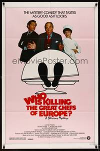 8w955 WHO IS KILLING THE GREAT CHEFS OF EUROPE 1sh '78 George Segal, Jacqueline Bisset