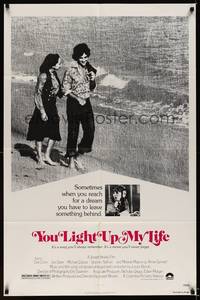 8w989 YOU LIGHT UP MY LIFE 1sh '77 Didi Conn, Joseph Brooks directed, reach for a dream!
