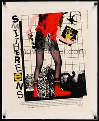 8x026 SMITHEREENS linen special 17x22 '82 directed by Susan Seidelman, wannabe punk Susan Berman!