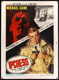 8y192 IPCRESS FILE linen Italian 1p R72 completely different art of spy Michael Caine by Casaro!