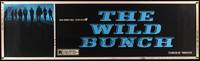 8y104 WILD BUNCH banner '69 Sam Peckinpah cowboy classic, William Holden & Ernest Borgnine!