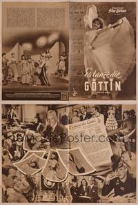 8z206 COVER GIRL German program '50 many great different images of sexiest Rita Hayworth!