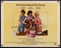 9a216 9 TO 5 int'l 1/2sh '80 great image of Dolly Parton, Jane Fonda, and Lily Tomlin!