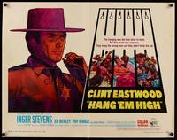9a415 HANG 'EM HIGH 1/2sh '68 Clint Eastwood, they hung the wrong man and didn't finish the job!
