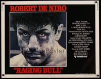 9a610 RAGING BULL 1/2sh '80 Martin Scorsese, classic close up boxing image of Robert De Niro!