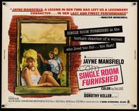 9a659 SINGLE ROOM FURNISHED 1/2sh '68 sexy Jayne Mansfield in her last and finest performance!
