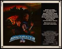 9a671 SPACEHUNTER ADVENTURES IN THE FORBIDDEN ZONE 1/2sh '83 art of Molly Ringwald, Peter Strauss!