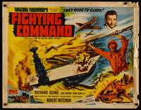 9a704 TEXAS TO TOKYO 1/2sh R50 Richard Quine, cool World War II artwork, Fighting Command!