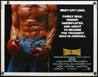 9a732 TOUGH ENOUGH 1/2sh '83 super close up of toughest boxer Dennis Quaid's abs!