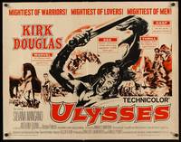 9a753 ULYSSES style A 1/2sh R60 cool different art of Kirk Douglas!