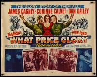 9a774 WHAT PRICE GLORY 1/2sh '52 James Cagney, Corinne Calvet, Dan Dailey, directed by John Ford!