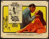 9a796 WORLD OF SUZIE WONG 1/2sh '60 William Holden was the first man that Nancy Kwan ever loved!