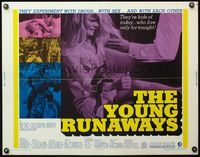 9a800 YOUNG RUNAWAYS 1/2sh '68 they experiment with drugs & sex with each other!