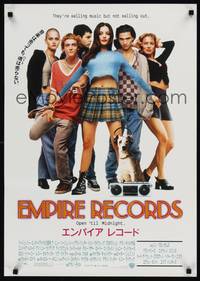 9a060 EMPIRE RECORDS Japanese '95 Liv Tyler, Anthony LaPaglia, Renee Zellweger, Ethan Embry