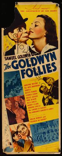 9b213 GOLDWYN FOLLIES  insert '38 cool cast montage including Edgar Bergen & Charlie McCarthy!