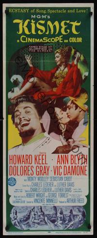 9b279 KISMET   insert '56 Howard Keel, Ann Blyth, ecstasy of song, spectacle & love!