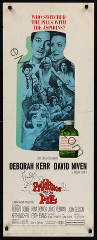 9b415 PRUDENCE & THE PILL  insert '68 Deborah Kerr, David Niven, Judy Geeson, birth control comedy!
