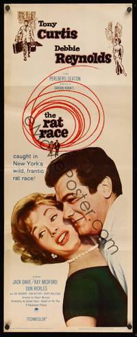 9b425 RAT RACE   insert '60 Debbie Reynolds, Tony Curtis, Jack Oakie, Don Rickles