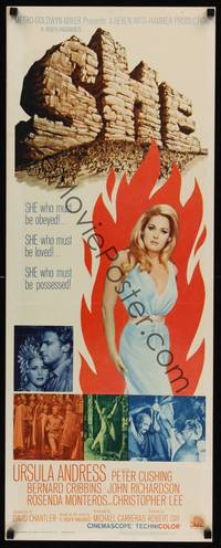 9b470 SHE   insert '65 Hammer fantasy, image of sexy Ursula Andress, who must be possessed!