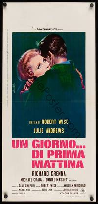 9b829 STAR   Italian locandina '69 Nistri art of Julie Andrews, directed by Robert Wise!