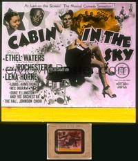 9c008 CABIN IN THE SKY glass slide '43 sexy full-length Lena Horne, Rochester & Ethel Waters!