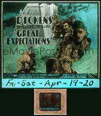 9c023 GREAT EXPECTATIONS glass slide '34 Charles Dickens, Henry Hull, Phillips Holmes, Jane Wyatt