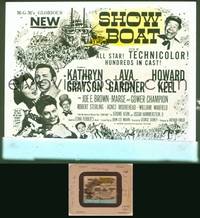 9c044 SHOW BOAT glass slide '51 Kathryn Grayson, sexy Ava Gardner, Howard Keel, Joe E. Brown