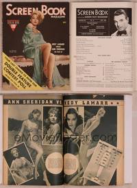 9c068 SCREEN BOOK magazine July 1939, sexiest pose of Ann Sheridan as the Oomph Girl!