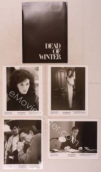 9c125 DEAD OF WINTER presskit '87 directed by Arthur Penn, Mary Steenburgen, Roddy McDowall